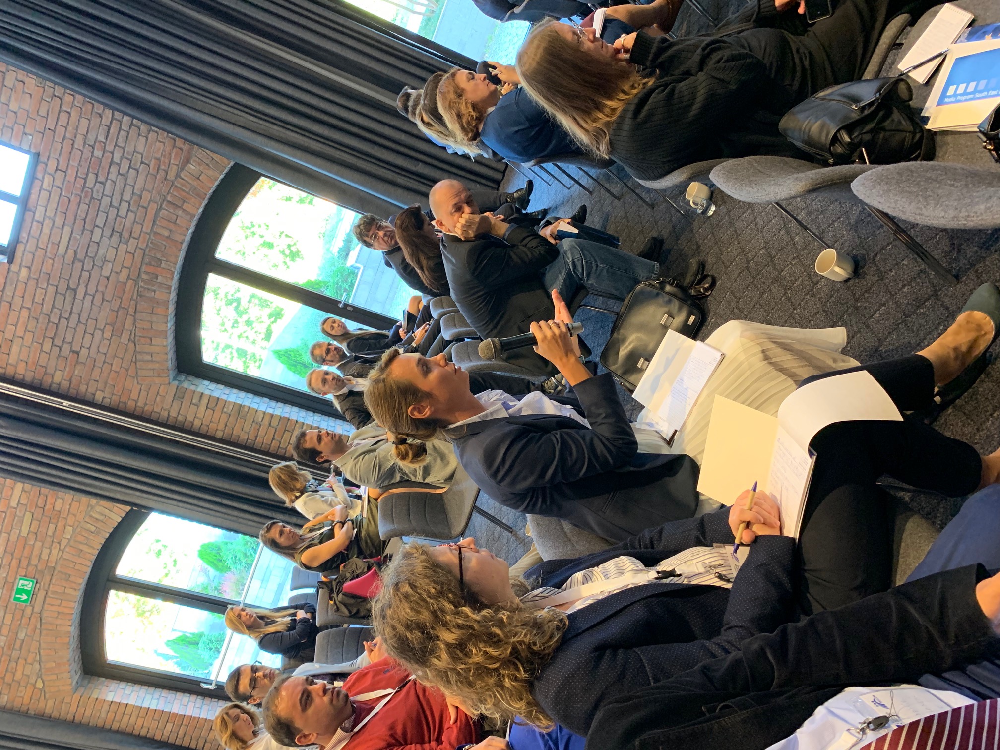 Participants at the SEECOM conference in Belgrade in 2019