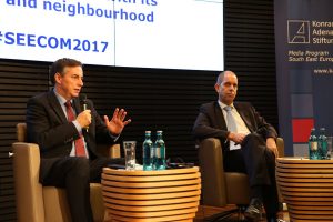 Participants at the SEECOM conference in Berlin in 2017